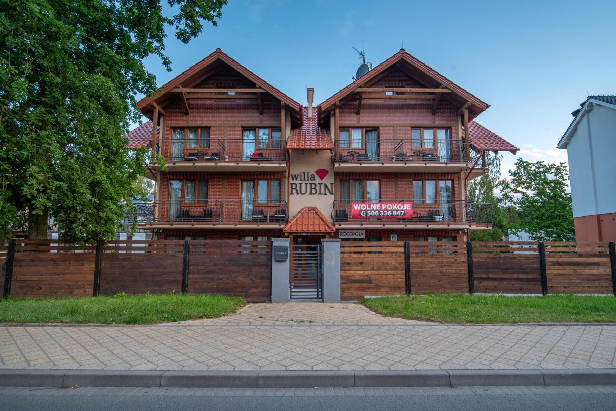 Willa Rubin Nadmorskie Apartamenty Krynica Morska Buitenkant foto